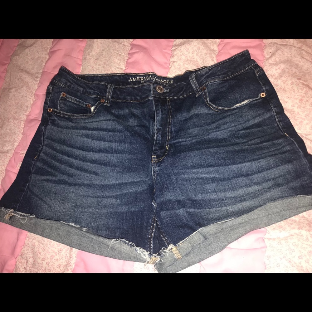American Eagle jean shorts size 18